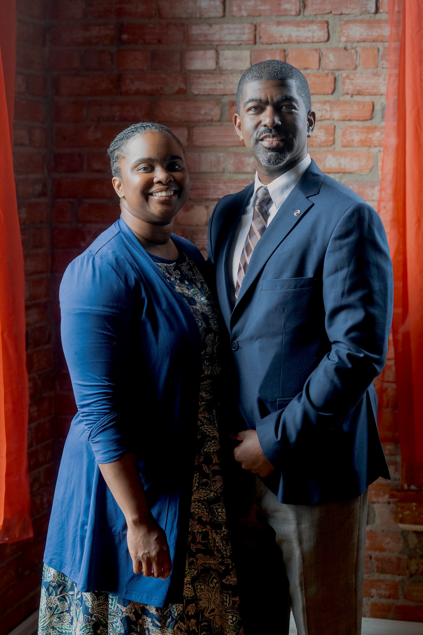 Pastors Ryan and Angela Deas standing together